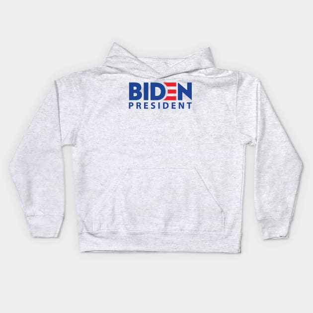 Biden president Kids Hoodie by MShams13